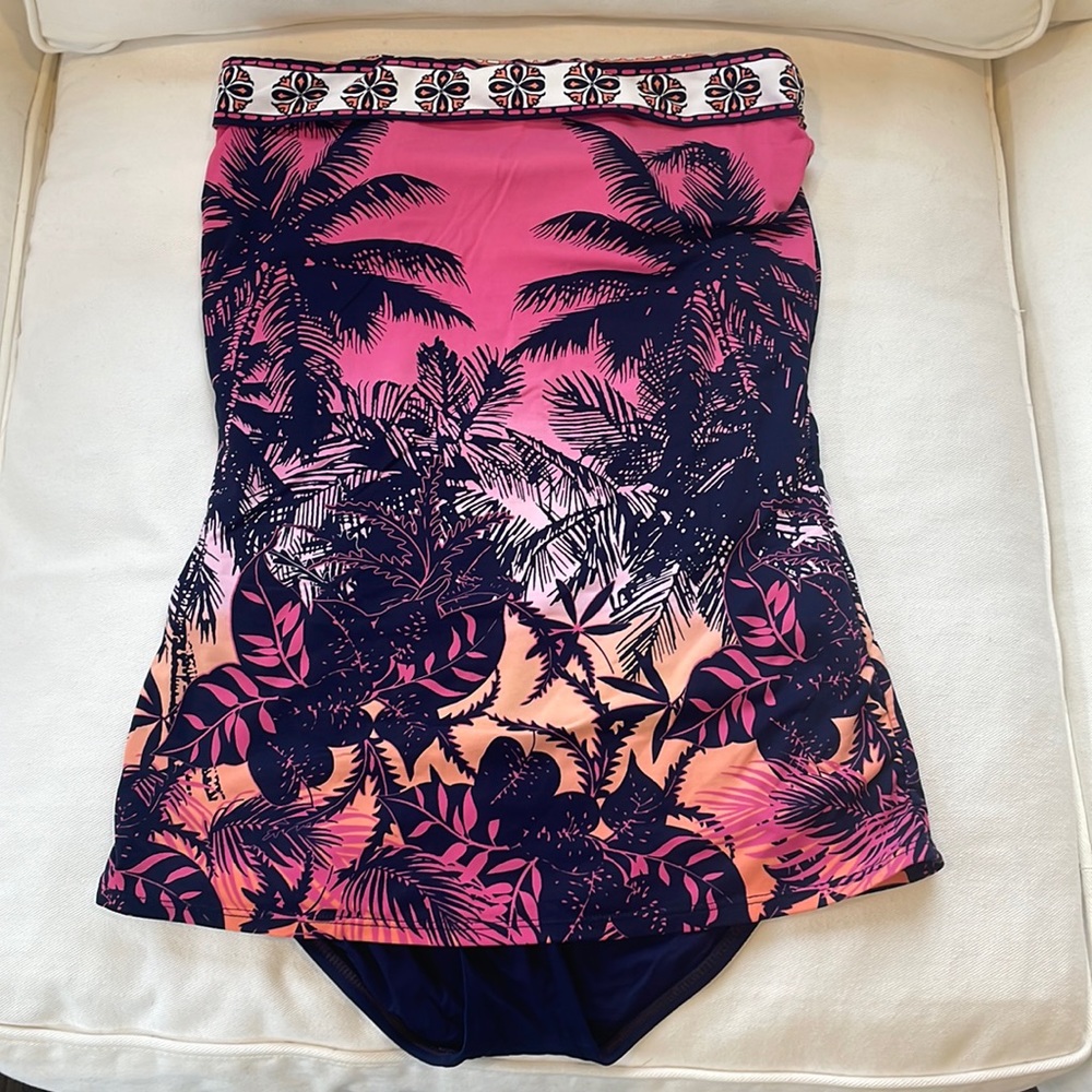 Tommy Bahama one piece bathing suit, 10